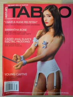 Hustlers Taboo Magazine - January / February 2019 - ft Samantha Rone