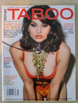 Hustlers Taboo Magazine - November / December 2019 - ft Liv Wild