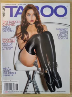 Hustlers Taboo Magazine - May / June 2019 - ft Vanna Bardot