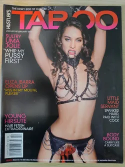 Hustlers Taboo Magazine - January / February 2020 - ft Uma Jolie