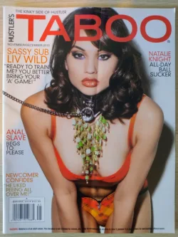 Hustlers Taboo Magazine - November / December 2019 - ft Liv Wild (Clearance)